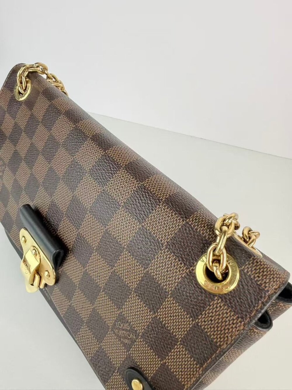 Louis Vuitton vavin damier with leather - Picture 7 of 13